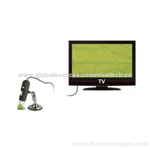 200x TV Digital Microscope Connected to any Monitor with TV-in Jacket